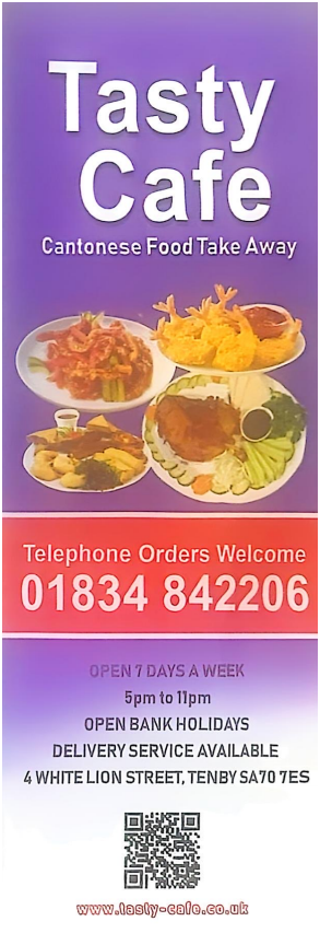 Menu of xxxxx